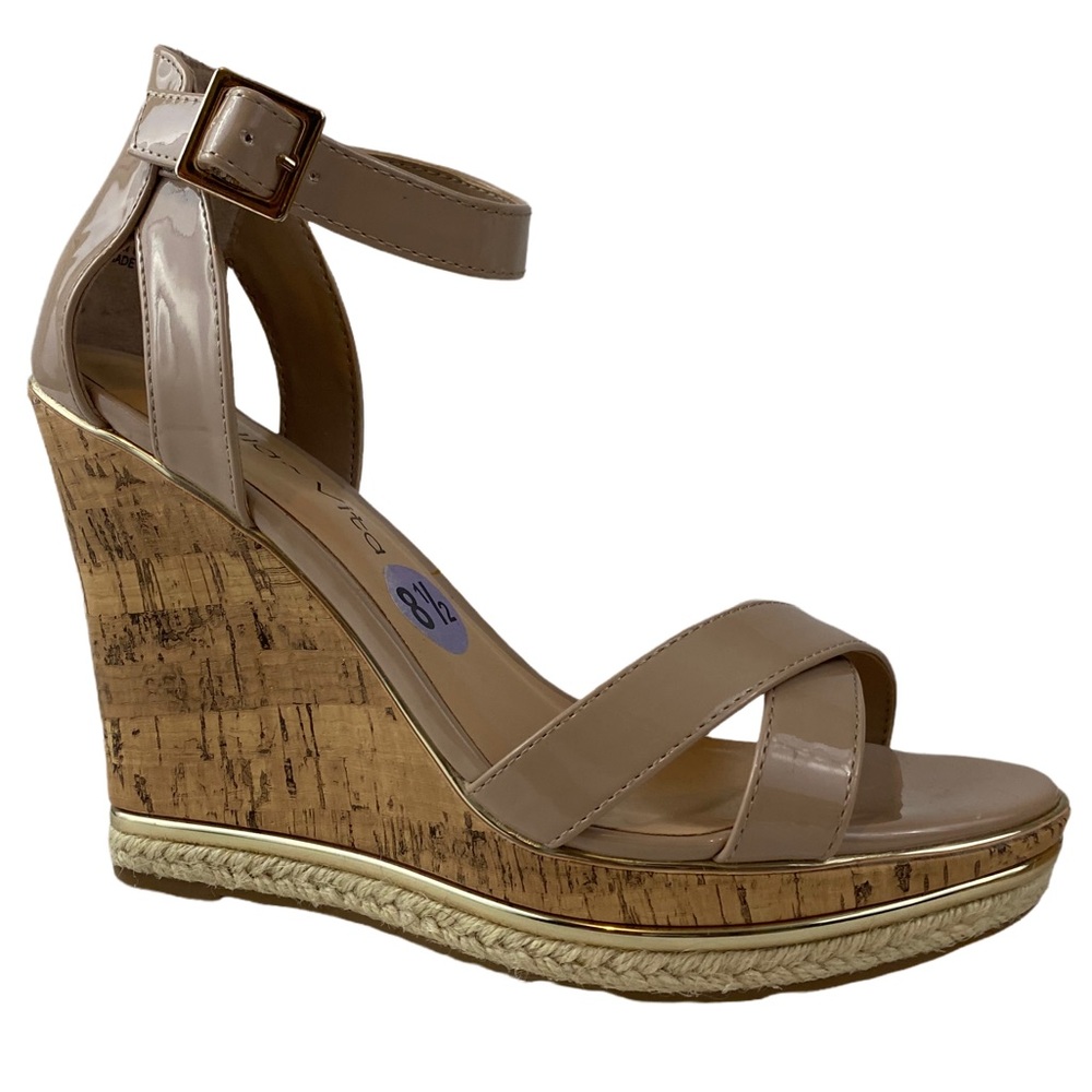 BELLA VITA Strappy Wedge Heel Sand